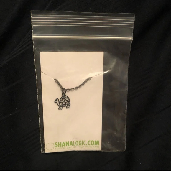 Turtle Charm Necklace Kawaii Cute Shanalogic - Picture 2 of 4
